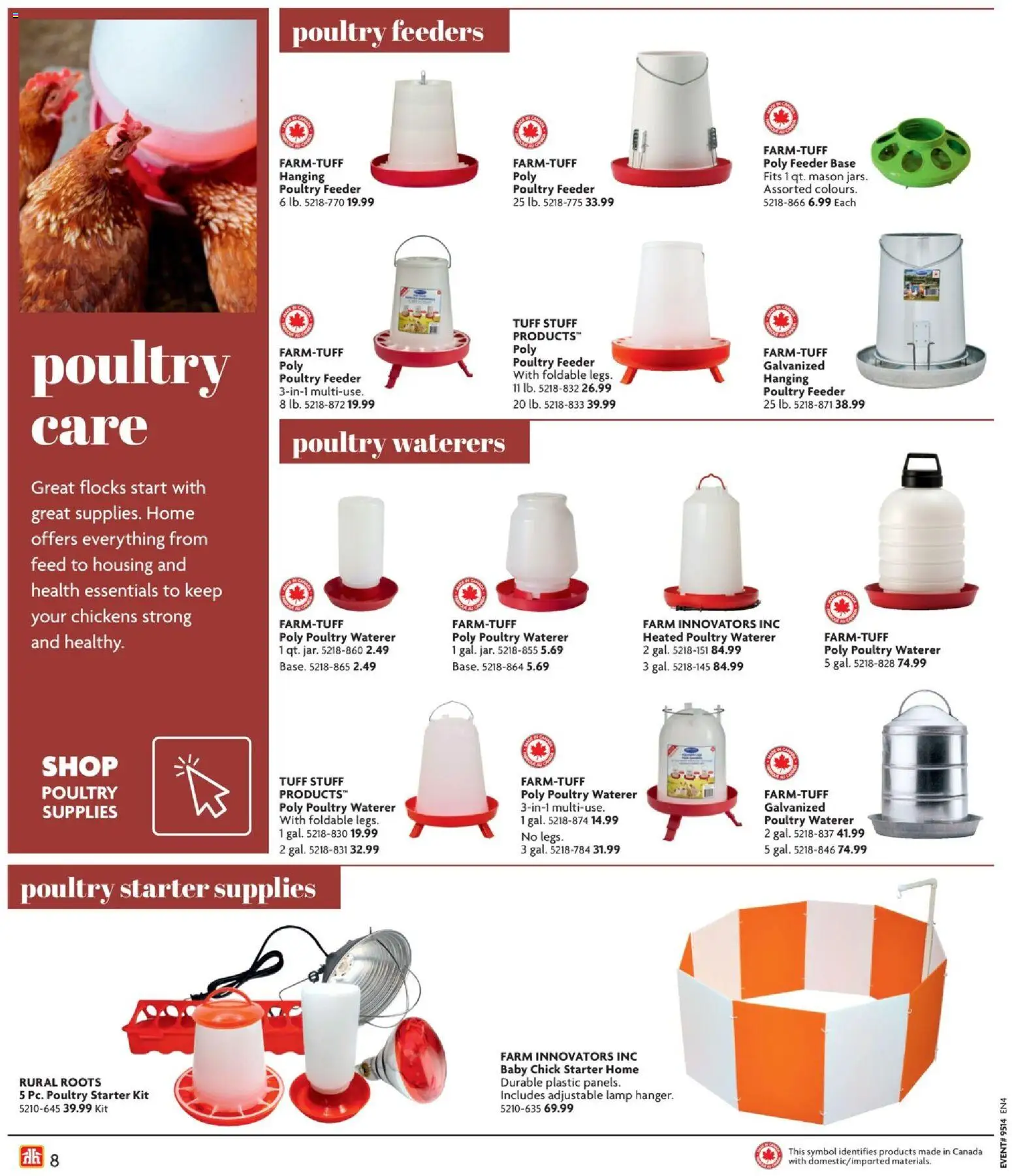 Home Hardware flyer valid from 02.04.2026 | Page: 8 | Products: Lamp