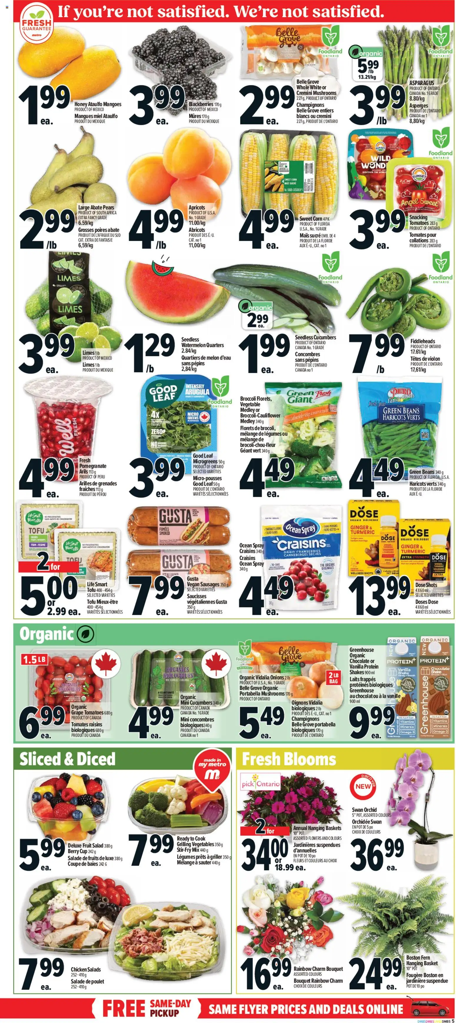 Metro flyer valid from 21.05.2026 | Page: 8 | Products: Fish, Cucumbers, Basket, Chicken