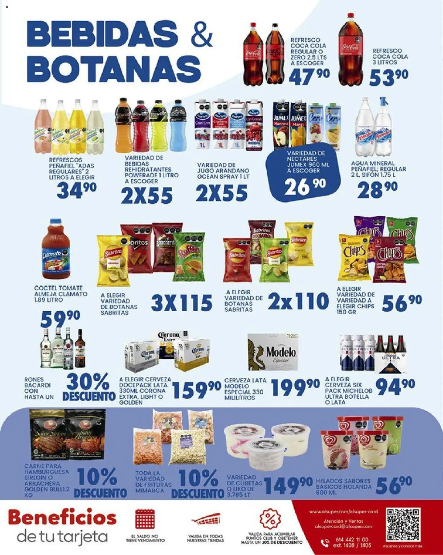 Nuevas ofertas de Alsuper válidas en toda la República Mexicana desde el 03/04/2026. ¡Encuentra las mejores ofertas en Alsuper folleto Saltillo! | Página: 7 | Productos: Refresco, Tomate, Cerveza, Botella