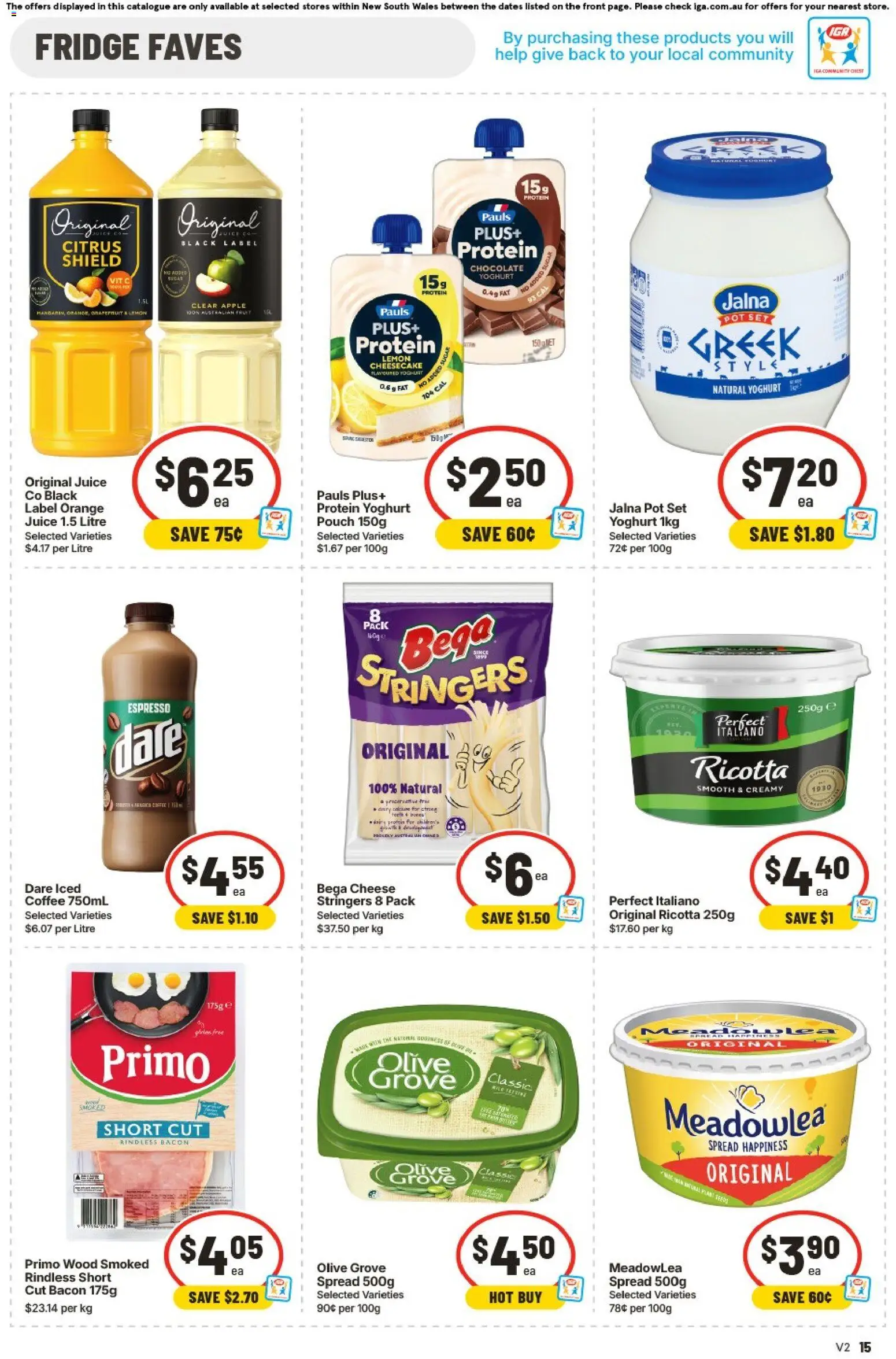 IGA catalogue - valid from 17.06.2026 | Page: 13 | Products: Bacon, Cheese, Coffee, Wood
