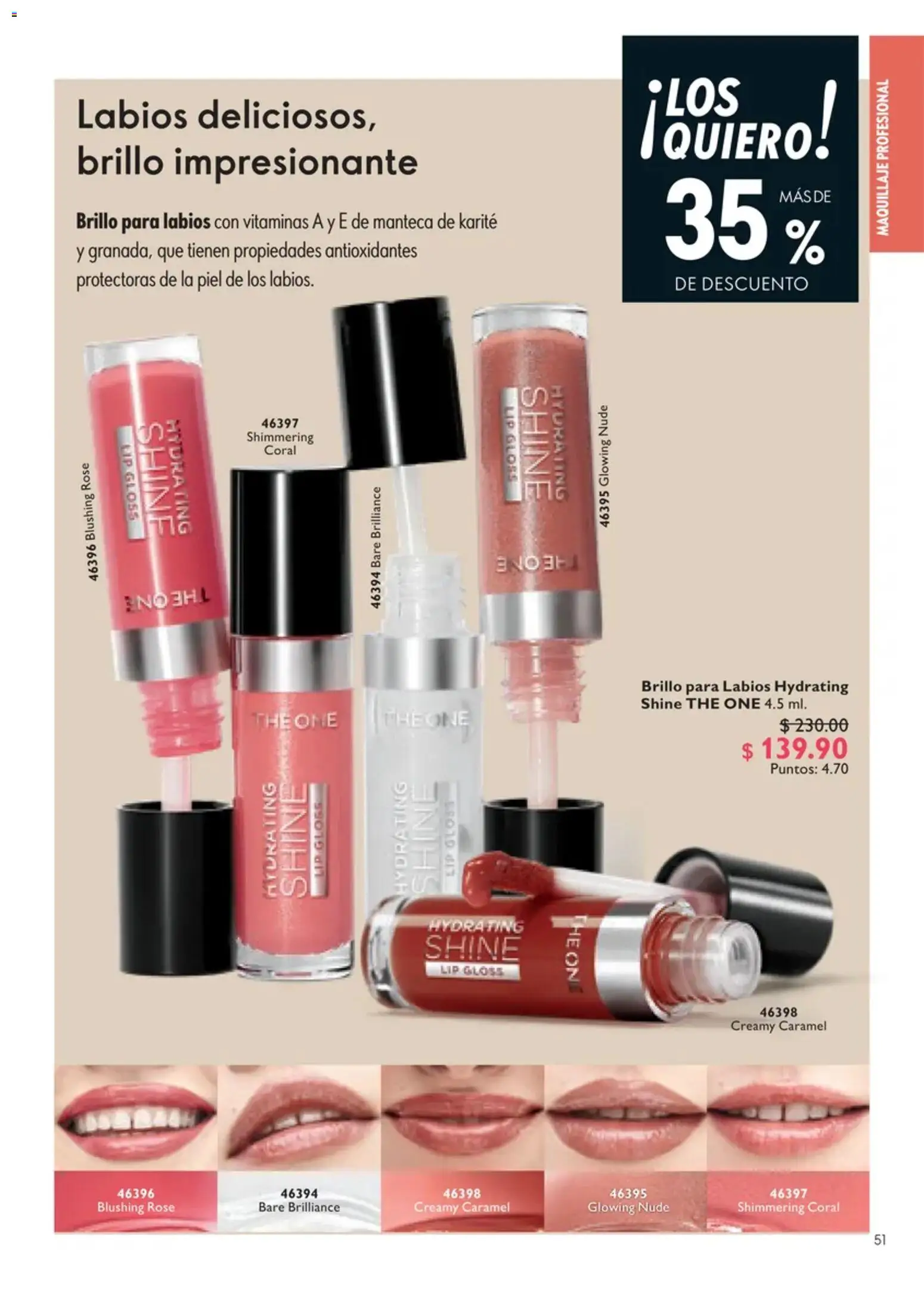 Nuevas ofertas de Oriflame válidas en toda la República Mexicana desde el 12/09/2026. ¡Encuentra las mejores ofertas en Oriflame campaña 13 2026! | Página: 51