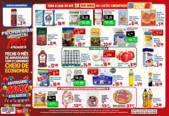 Max Atacadista ofertas FDS - Pré-Visualização do folheto da loja Max Atacadista, válido de 30/10/2026