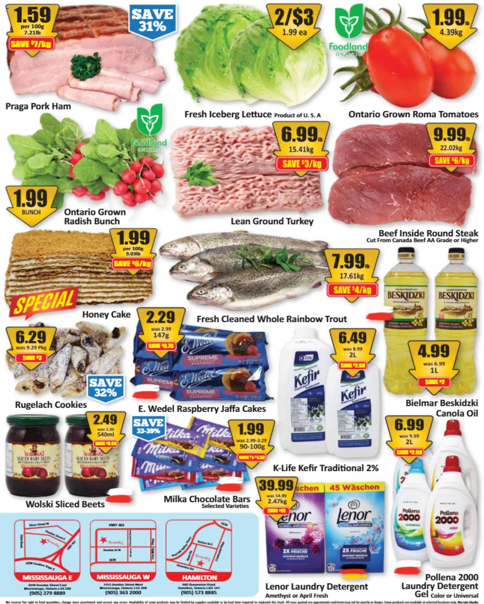 Starsky flyer valid from 04.06.2026 | Page: 2 | Products: Beef, Turkey, Oil, Tomatoes