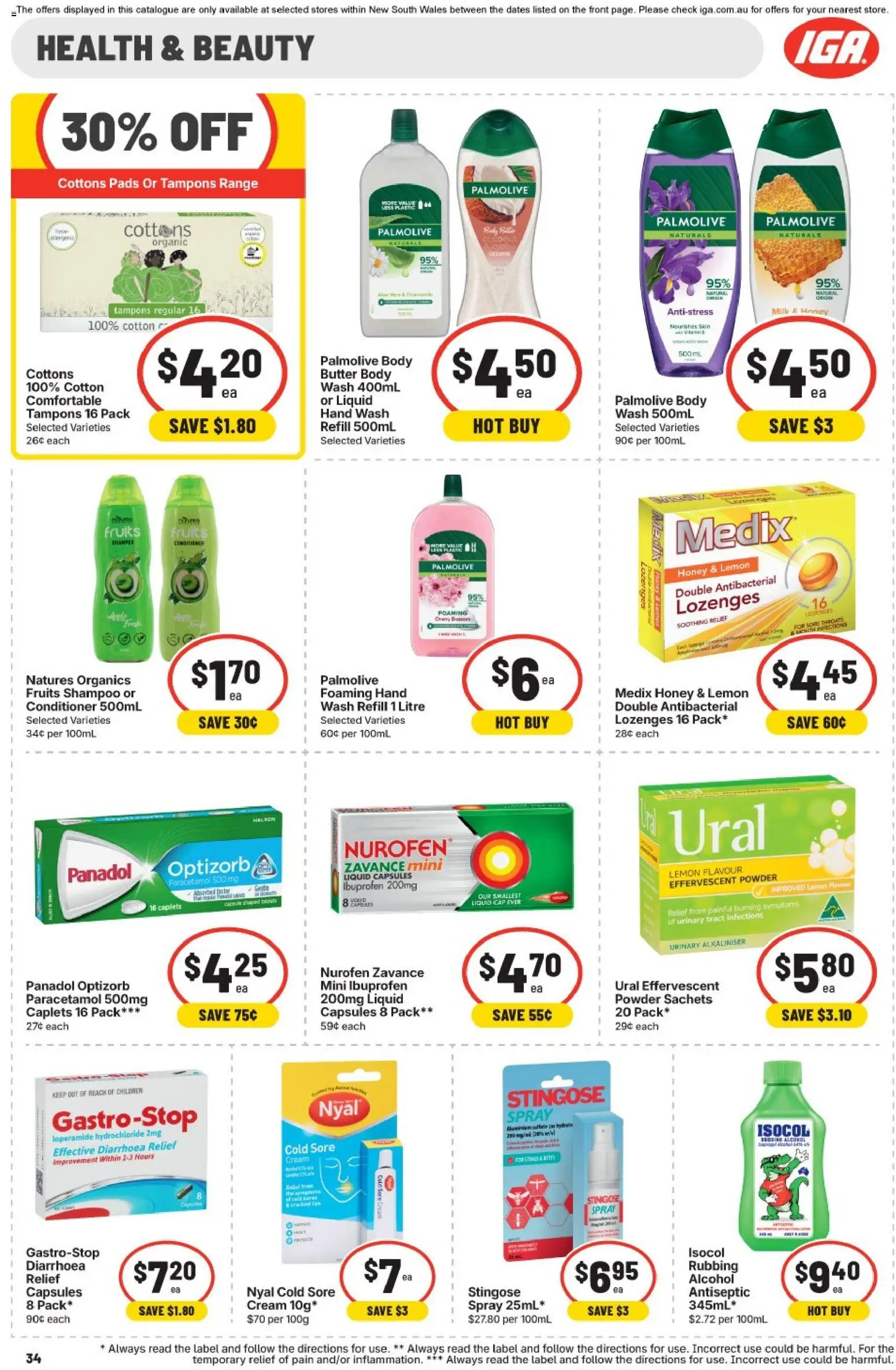 IGA catalogue - valid from 22/07/2026 | Page: 32 | Products: Conditioner, Cream, Fruits, Hand wash