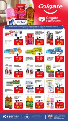 Semar Supermercado ofertas Colgate - Pré-Visualização do folheto da loja Semar Supermercado, válido de 13.06.2026