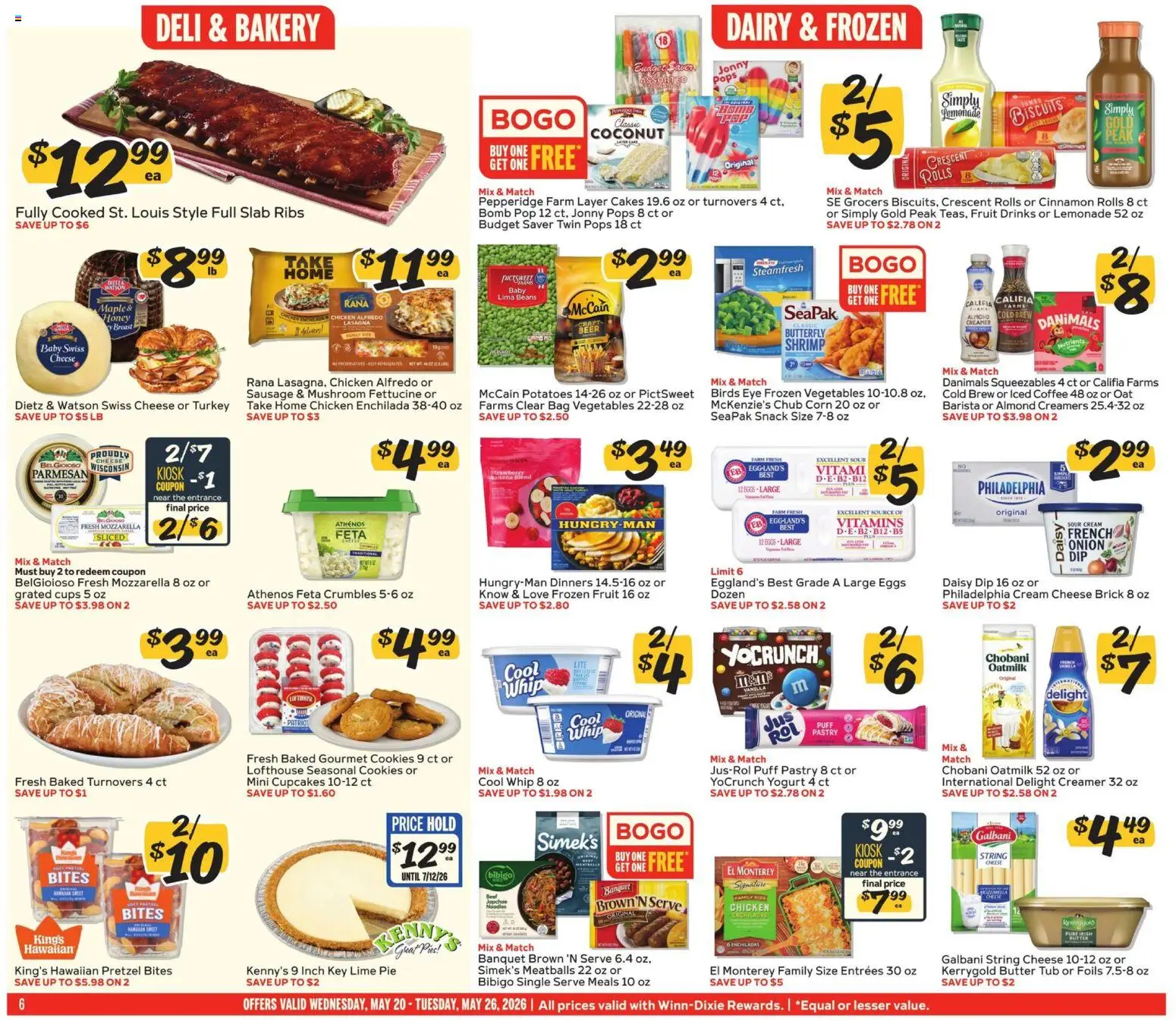 Winn Dixie Weekly Ad - valid from 20.05.2026 | Page: 6