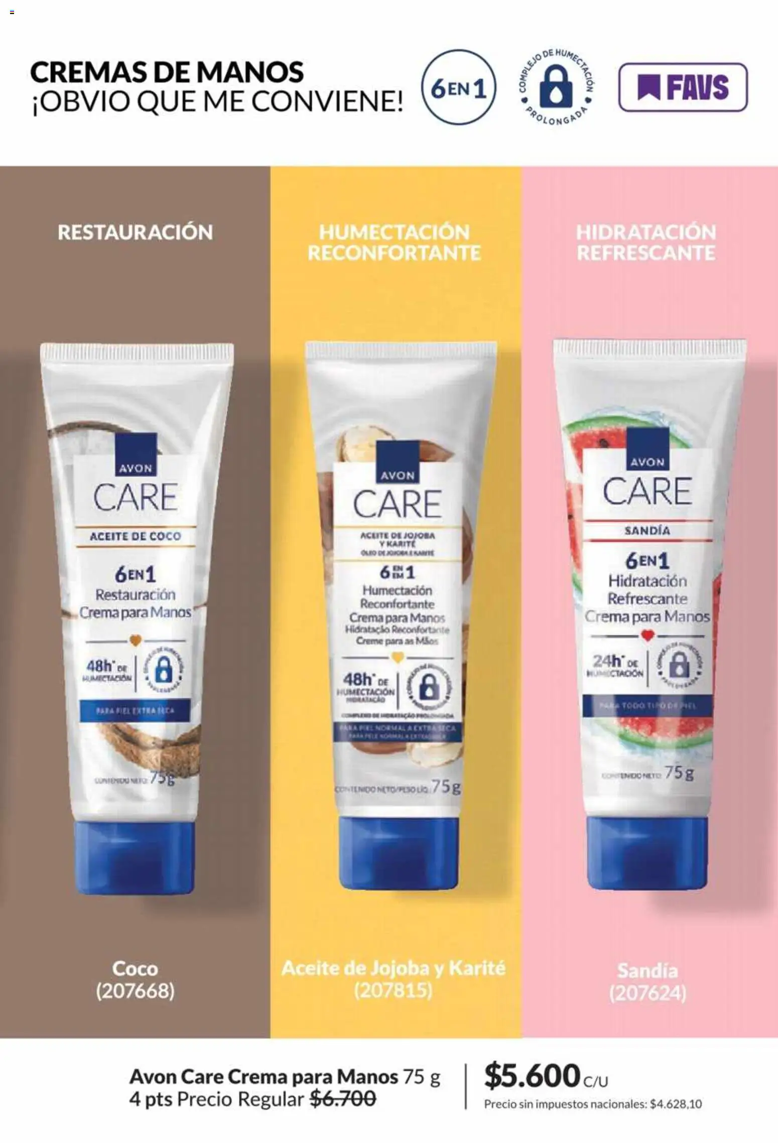 Catálogo AVON Campaña 5/2026 │ válido desde el 01.05.2026 | Página: 152 | Productos: Sandía, Aceite, Crema