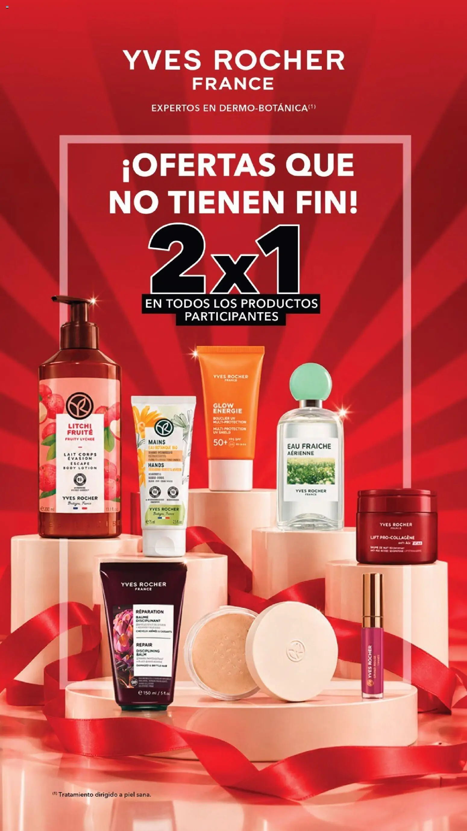Nuevas ofertas de Yves Rocher válidas en toda la República Mexicana desde el 27/10/2026. ¡Encuentra las mejores ofertas en Yves Rocher Buen Fin! | Página: 1