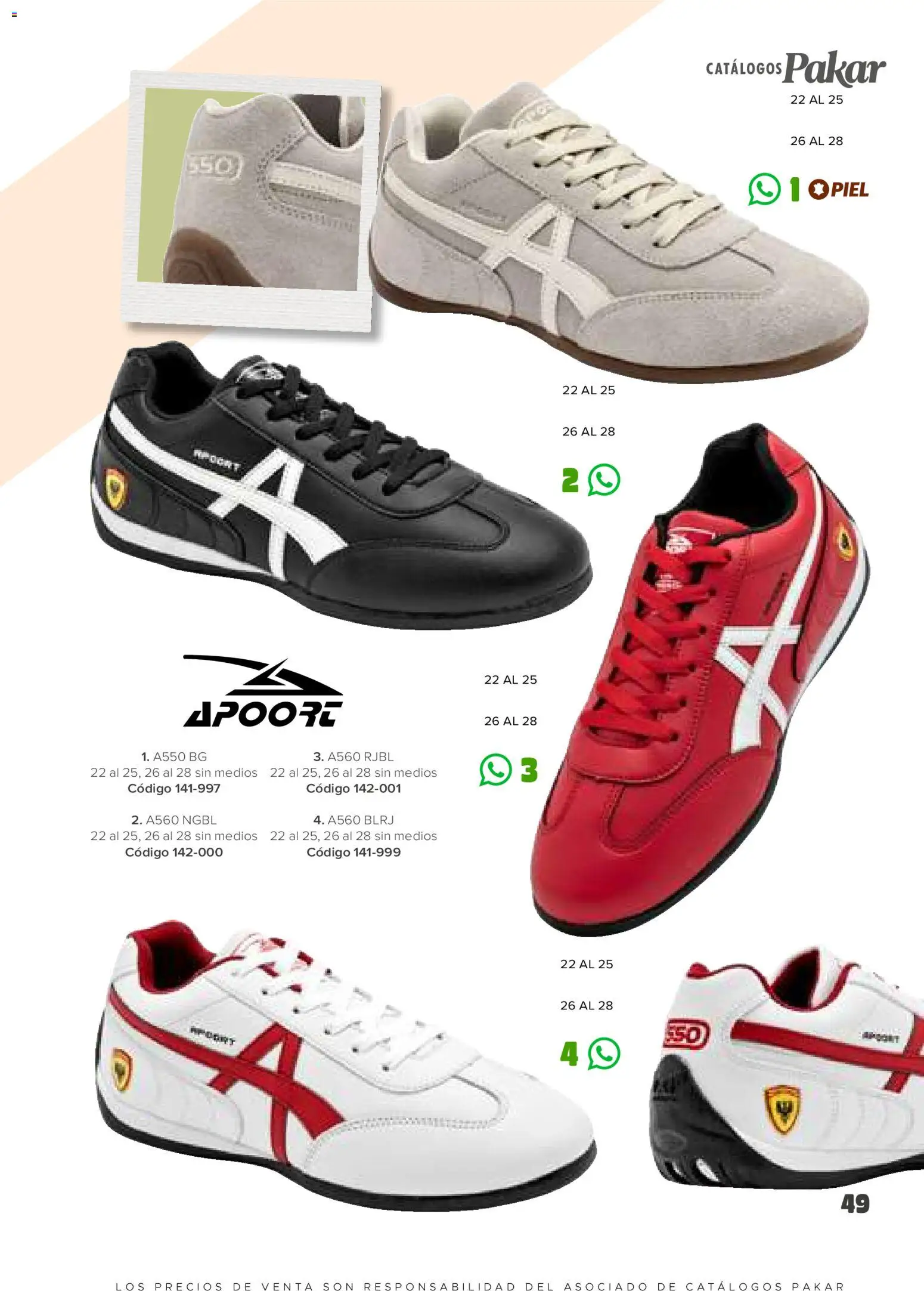 Shoes Collection PAKAR catálogo 2026 PDF (Julio) — page 48