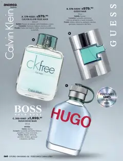 Vista previa de Andrea catálogo Beauty, nuevo folleto de la tienda, válido en México a partir del 23/08/2026 | Página: 106 | Productos: Pimienta, Bálsamo, Perfumes, Jengibre