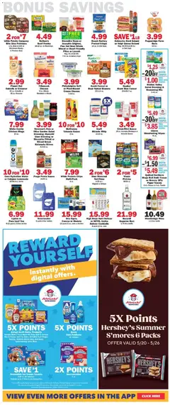 Preview of Schnucks weekly ads valid from 20.05.2026 | Page: 5 | Products: Milk, Beef, Sauce, Grill