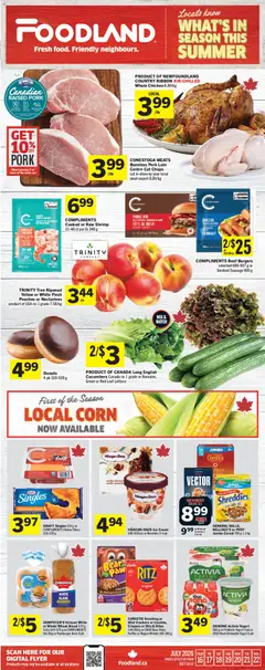 Preview of Foodland weekly flyer / circulaire from shop Foodland valid from Jul 16, 2026