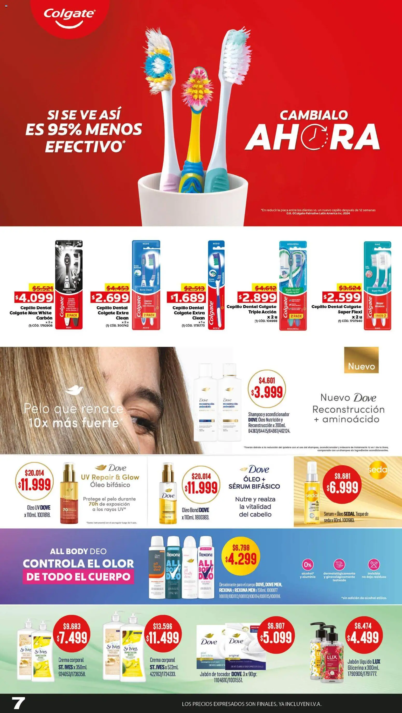 Makro ofertas │ válido desde el 13/08/2026 | Página: 7 | Productos: Body, Cepillo, Alcohol, Crema