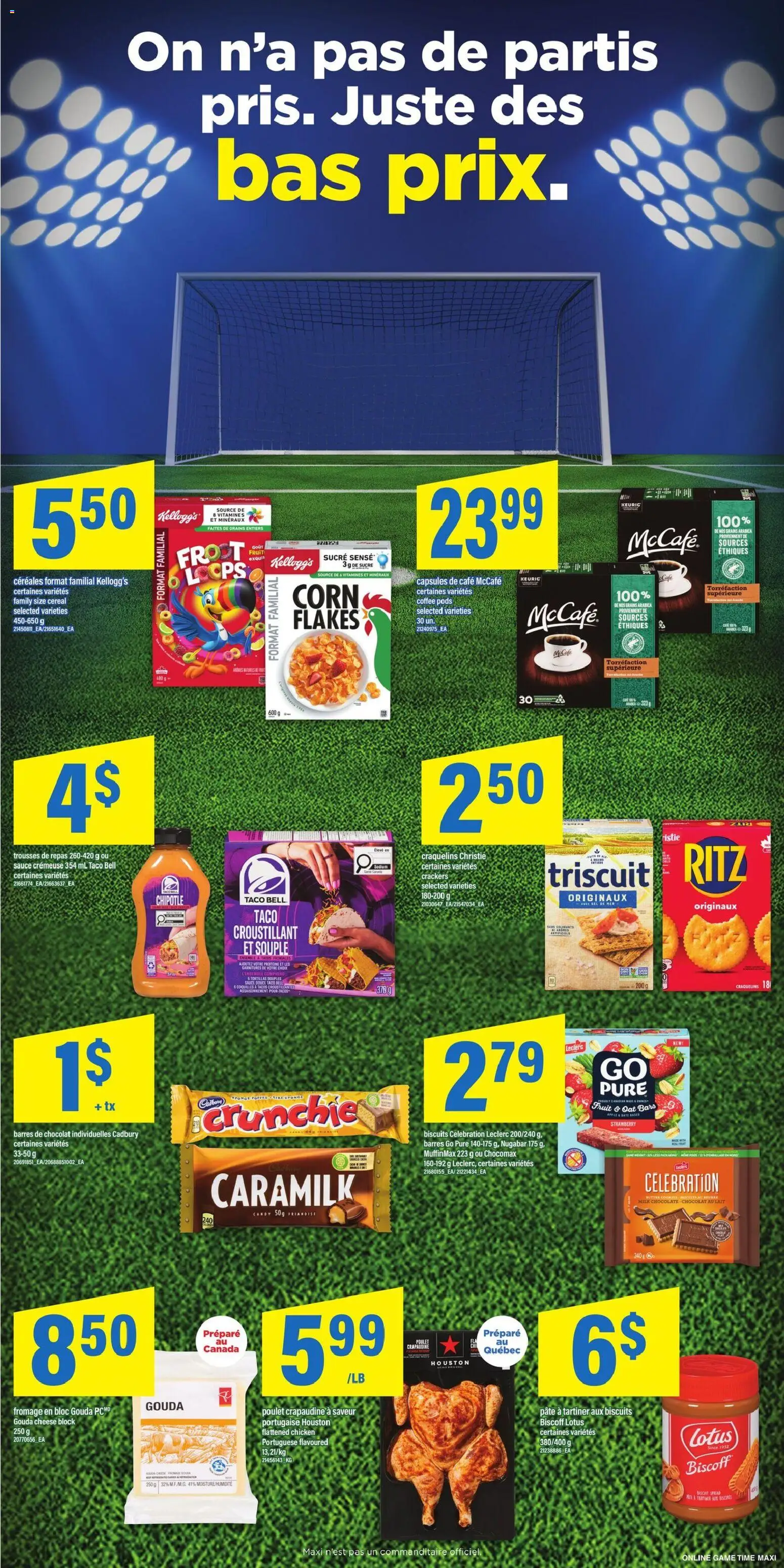 Maxi flyer valid from 18.06.2026 | Page: 11 | Products: Cookies, Milk, Coffee, Chicken