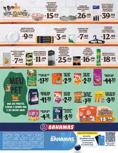 Bahamas Supermercados ofertas da Quinzena - Pré-Visualização do folheto da loja Bahamas Supermercados, válido de 04.05.2026 | Página: 12 | Produtos: Lâmpada, Tapete, Pizza, Cabide