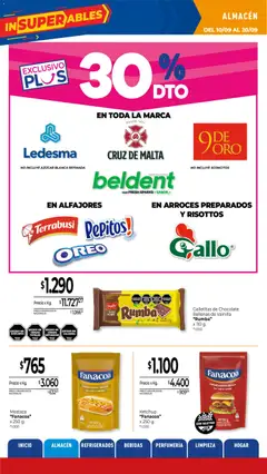 Vista previa La Anonima catálogo válido desde el 10/09/2026 | Página: 9 | Productos: Vainilla, Galletitas, Ketchup, Chocolate