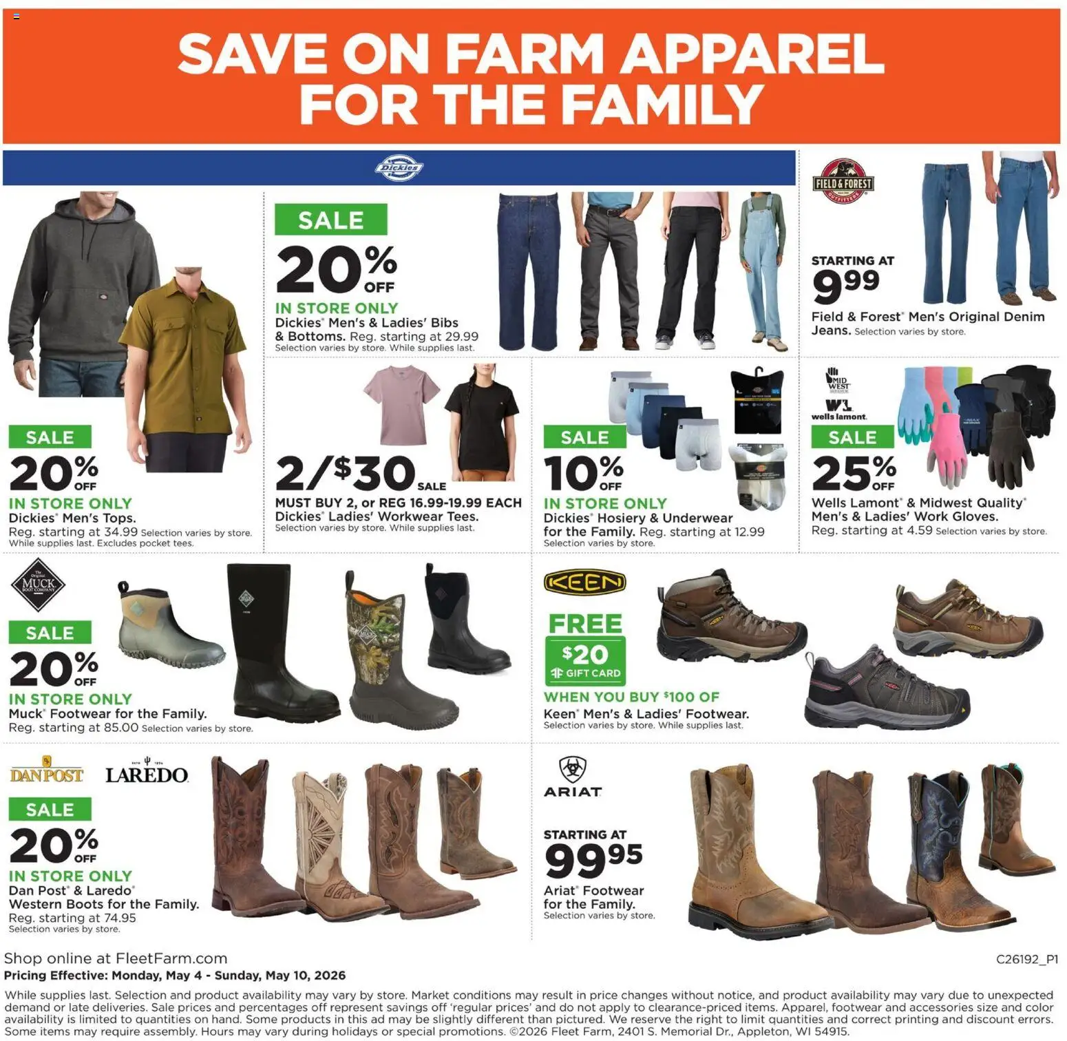 Mills Fleet Farm Rural Life - valid from 04.05.2026 | Page: 8