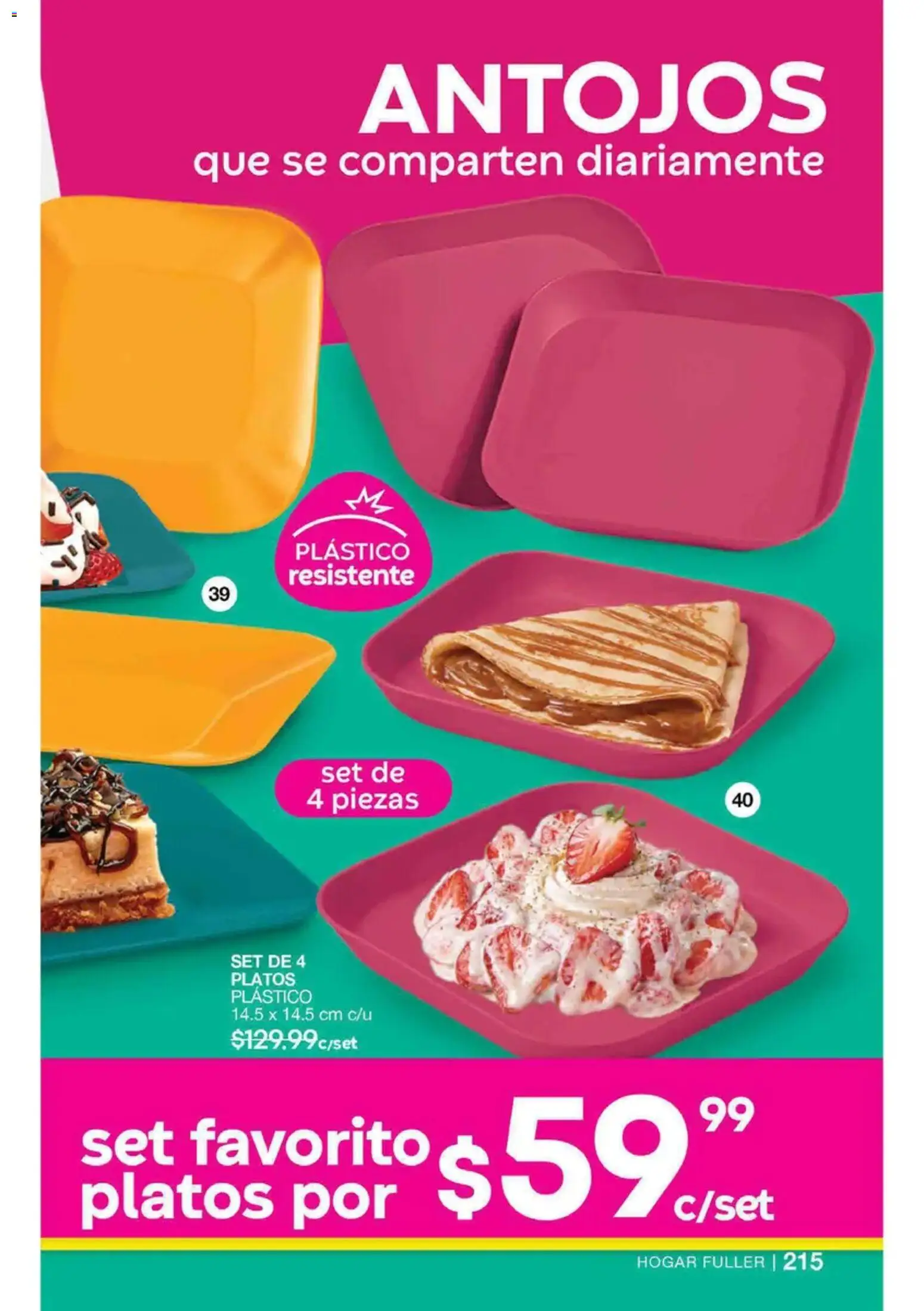 Nuevas ofertas de Fuller válidas en toda la República Mexicana desde el 19/08/2026. ¡Encuentra las mejores ofertas en Fuller campaña 10 2026! | Página: 215