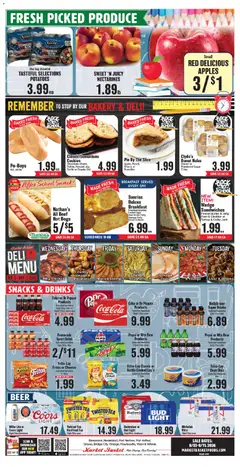 Preview of Market Basket weekly ads valid from 08/05/2026 | Page: 6 | Products: Ham, Potatoes, Pepper, Kettle