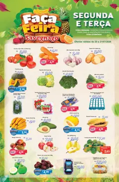 Savegnago - Ofertas da semana - Pré-Visualização do folheto da loja Savegnago, válido de 20/07/2026