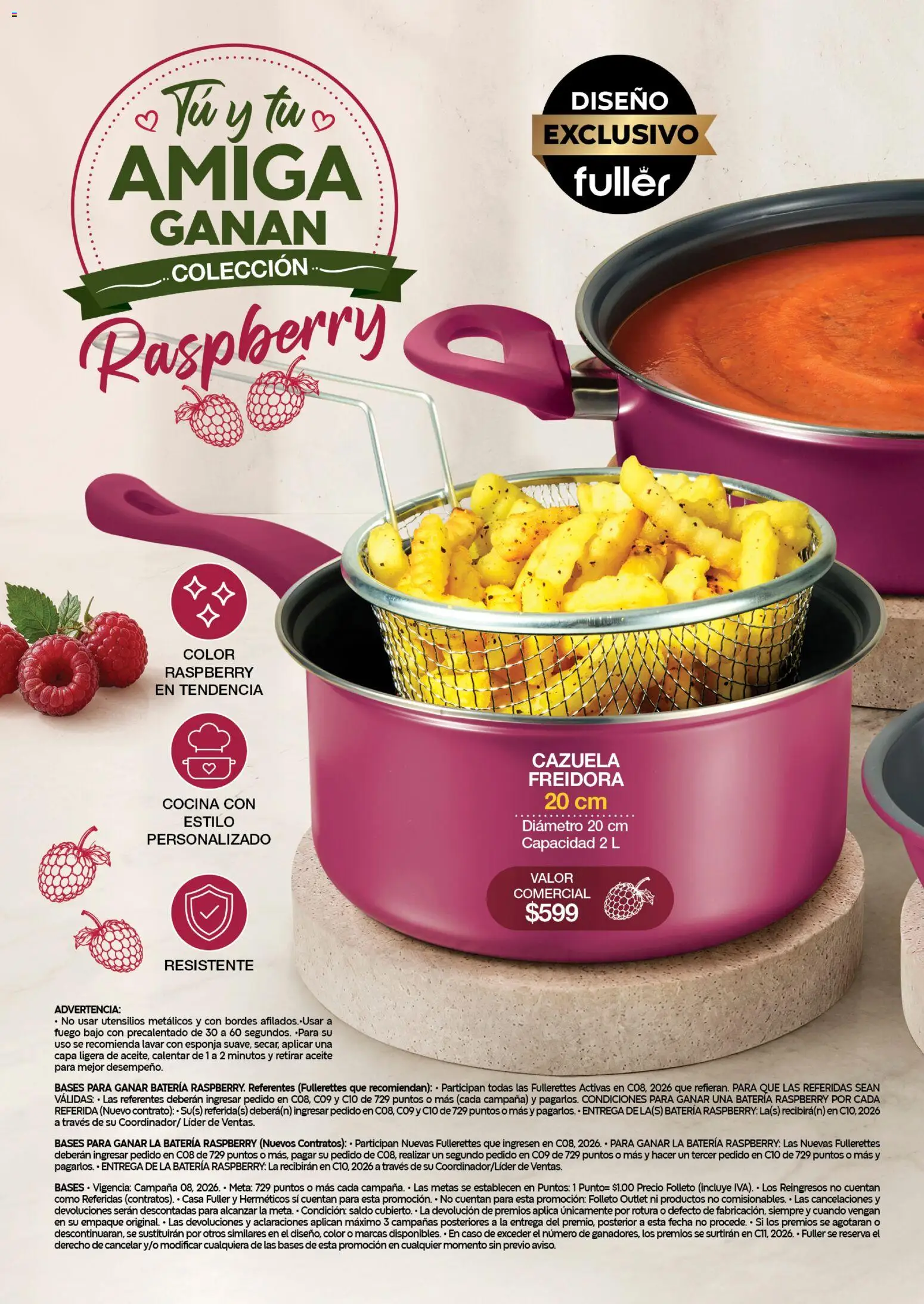 Nuevas ofertas de Fuller válidas en toda la República Mexicana desde el 22/07/2026. ¡Encuentra las mejores ofertas en Fuller Gana Más 8 2026! | Página: 2 | Productos: Aceite, Freidora, Batería, Campana
