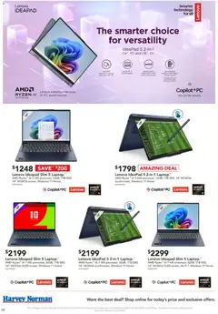 Preview of Harvey Norman Computers Smart Tech Smart Savings Digital Catalogue - valid from 19.05.2026 | Page: 8 | Products: Battery, Accessories, Pc, Laptop