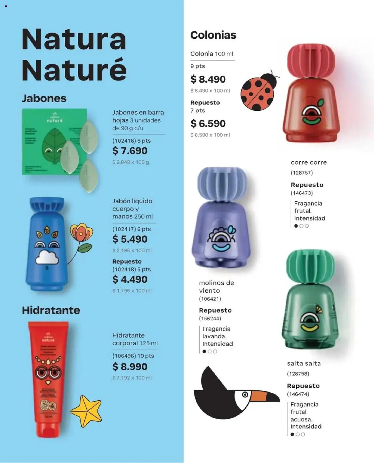 Natura catálogo │ válido desde el 31.08.2026 | Página: 170 | Productos: Fragancia, Jabón, Jabón líquido
