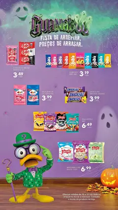 Supermercado Guanabara ofertas Halloween - Pré-Visualização do folheto da loja Supermercado Guanabara, válido de 15/10/2026