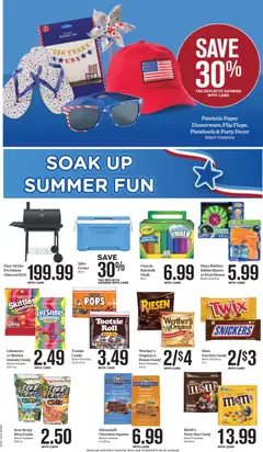 Preview of Mariano's weekly ads valid from 20.05.2026 | Page: 14 | Products: Candies, Salt, Grill, Blower