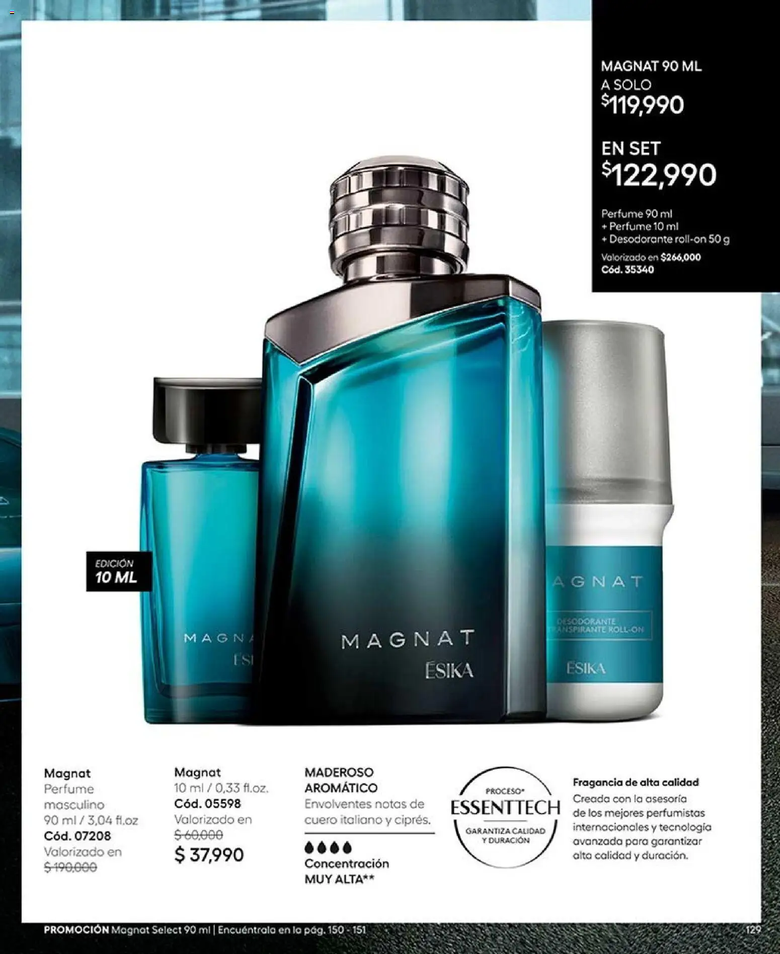 Ésika revista - valida desde el 07/09/2026 | Página: 131 | Productos: Perfume, Fragancia, Desodorante