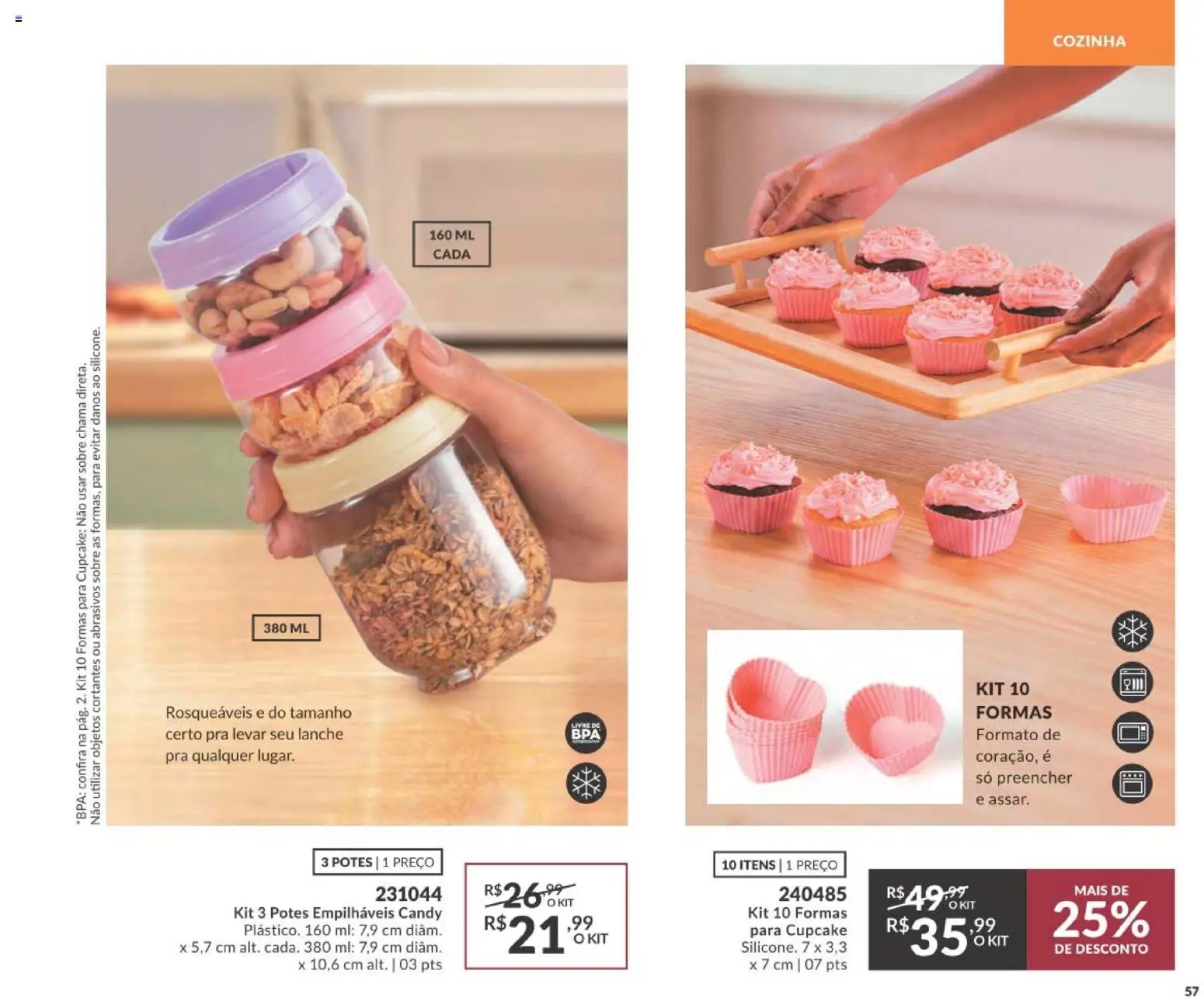 Avon Folheto - válido de 21/09/2026 | Página: 57 | Produtos: Potes