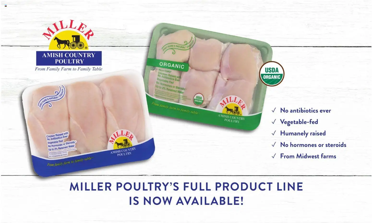 Fresh Thyme Weekly Ad - valid from 09/16/2026 | Page: 6 | Products: Table, Chicken, Water, Poultry