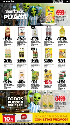Vista previa Yaguar - Oferta Semanal Jujuy válido desde el 06/07/2026 | Página: 12 | Productos: Vinagre, Polenta, Fideos, Pan rallado