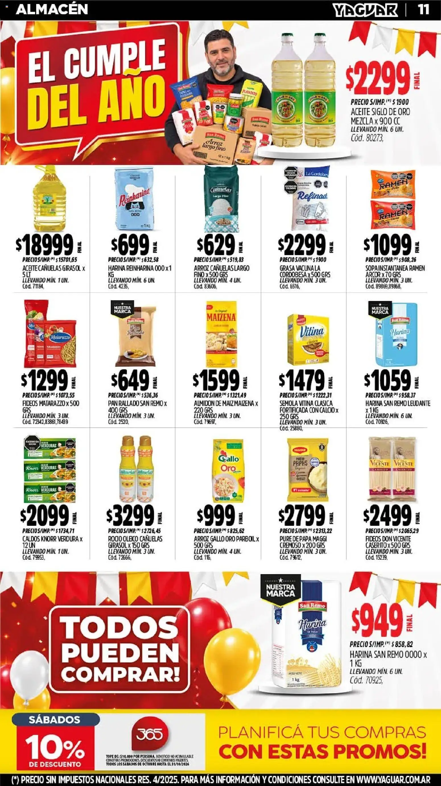Yaguar - Oferta Semanal Salta │ válido desde el 19/10/2026 | Página: 13