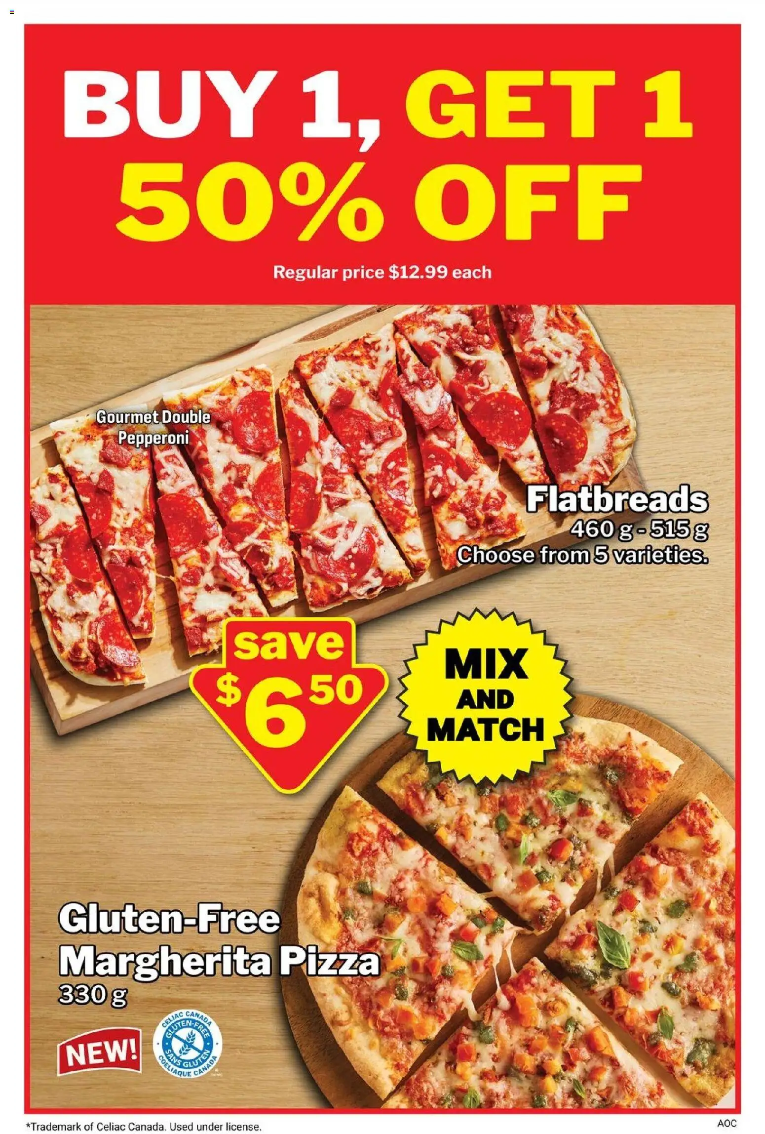 M&M Food Market flyer valid from Jul 9, 2026 | Page: 7 | Products: Pizza