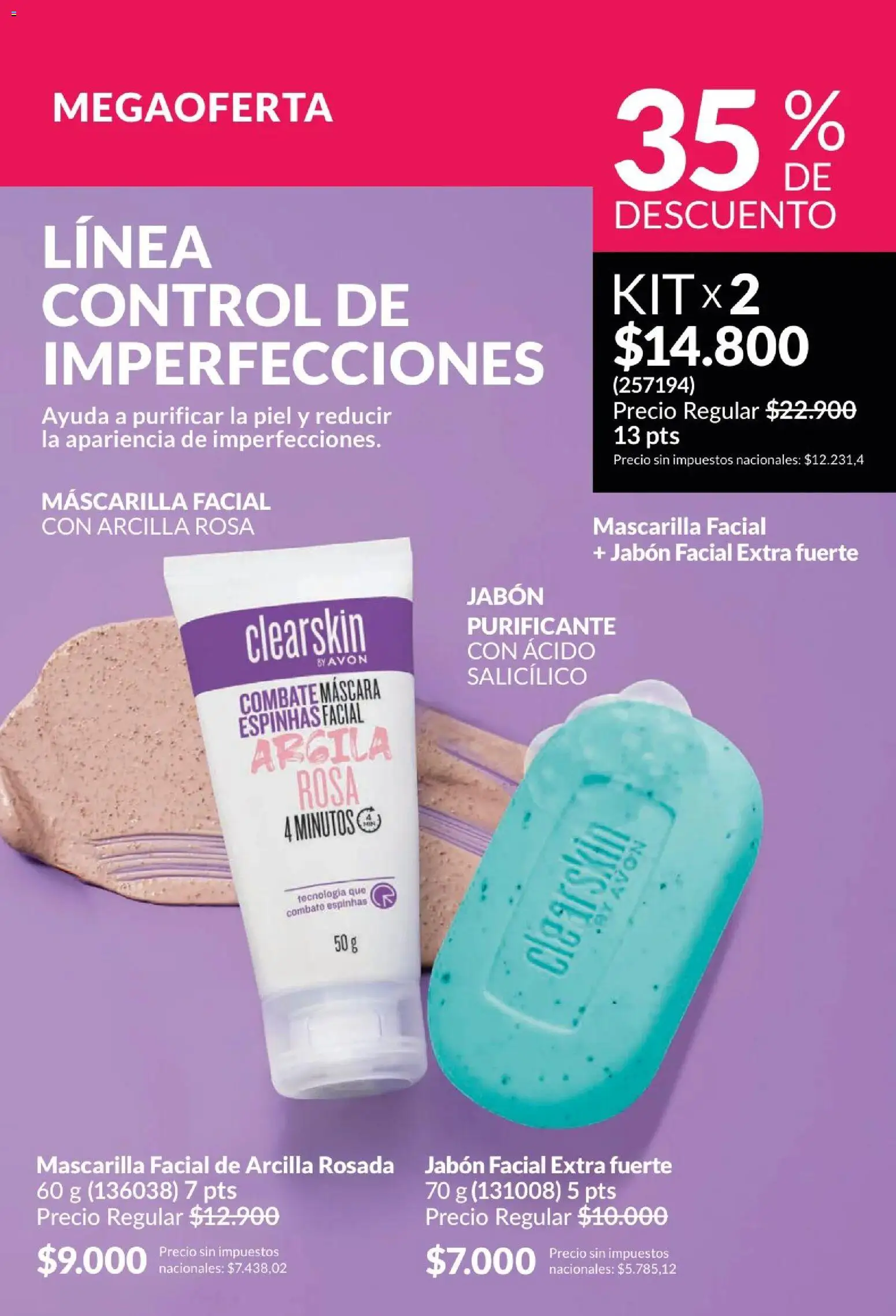 Avon -  Campaña 6/2026 │ válido desde el 01.06.2026 | Página: 137 | Productos: Mascarilla, Máscara, Jabón