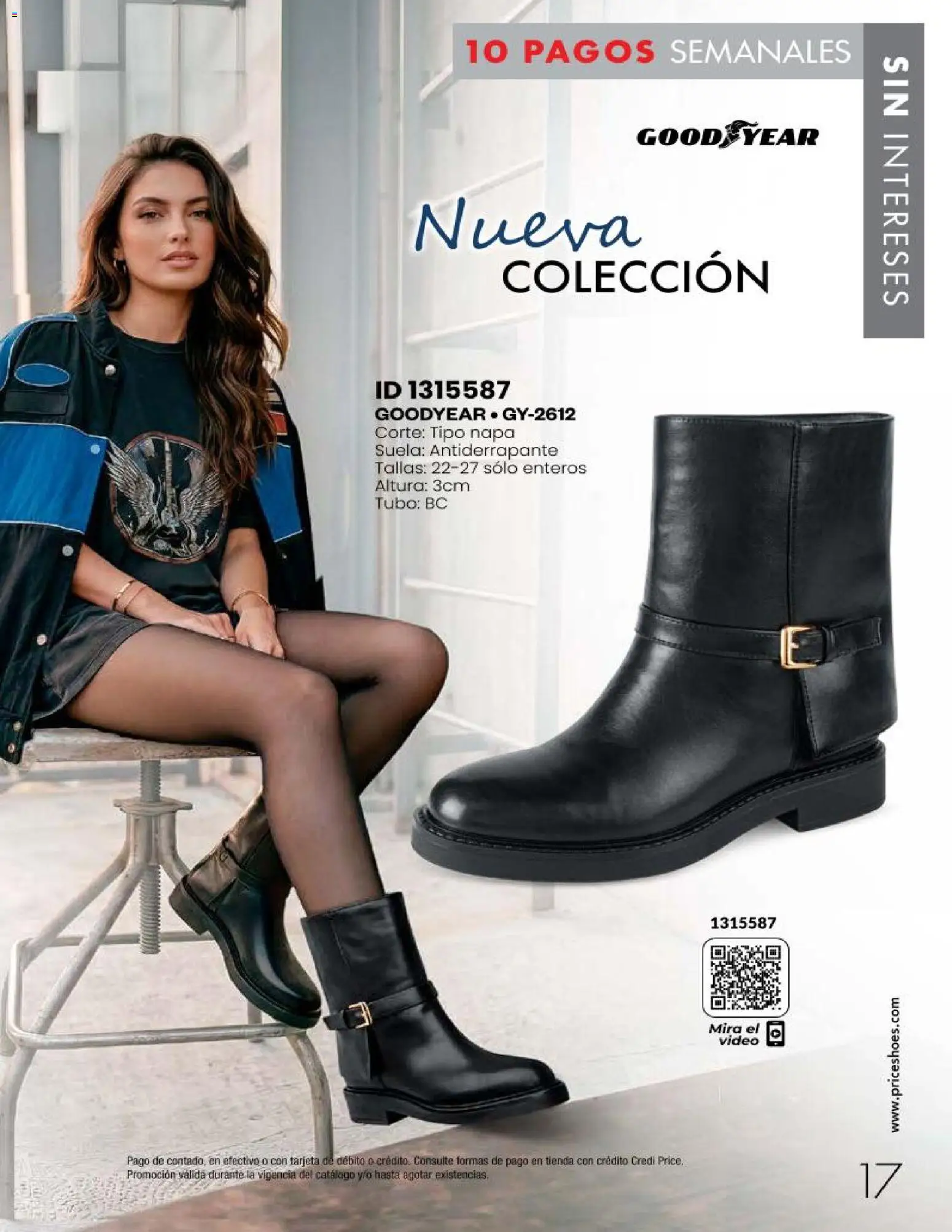Nuevas ofertas de Price Shoes válidas en toda la República Mexicana desde el 28/10/2026. ¡Encuentra las mejores ofertas en Price Shoes catálogo 10 pagos sin intereses! | Página: 17