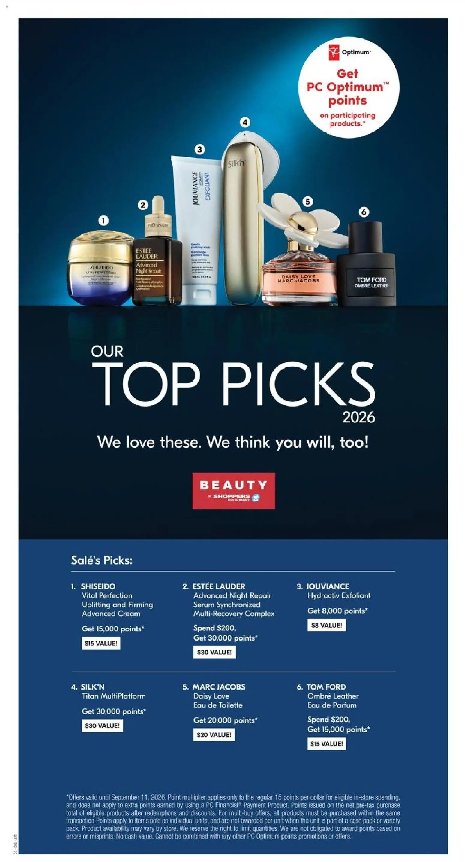 Shoppers flyer valid from Aug 14, 2026 | Page: 19 | Products: Cream, PC, Case, Eau de toilette