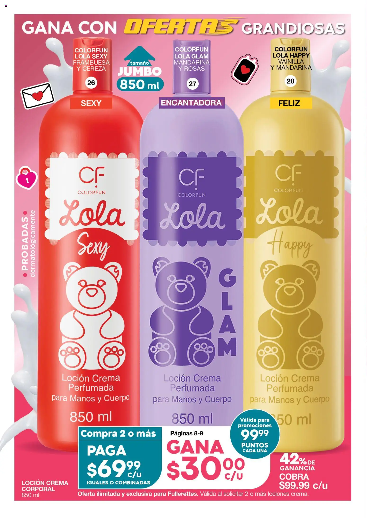 Nuevas ofertas de Fuller válidas en toda la República Mexicana desde el 24/06/2026. ¡Encuentra las mejores ofertas en Fuller Gana Mas 6 2026! | Página: 18 | Productos: Crema, Loción