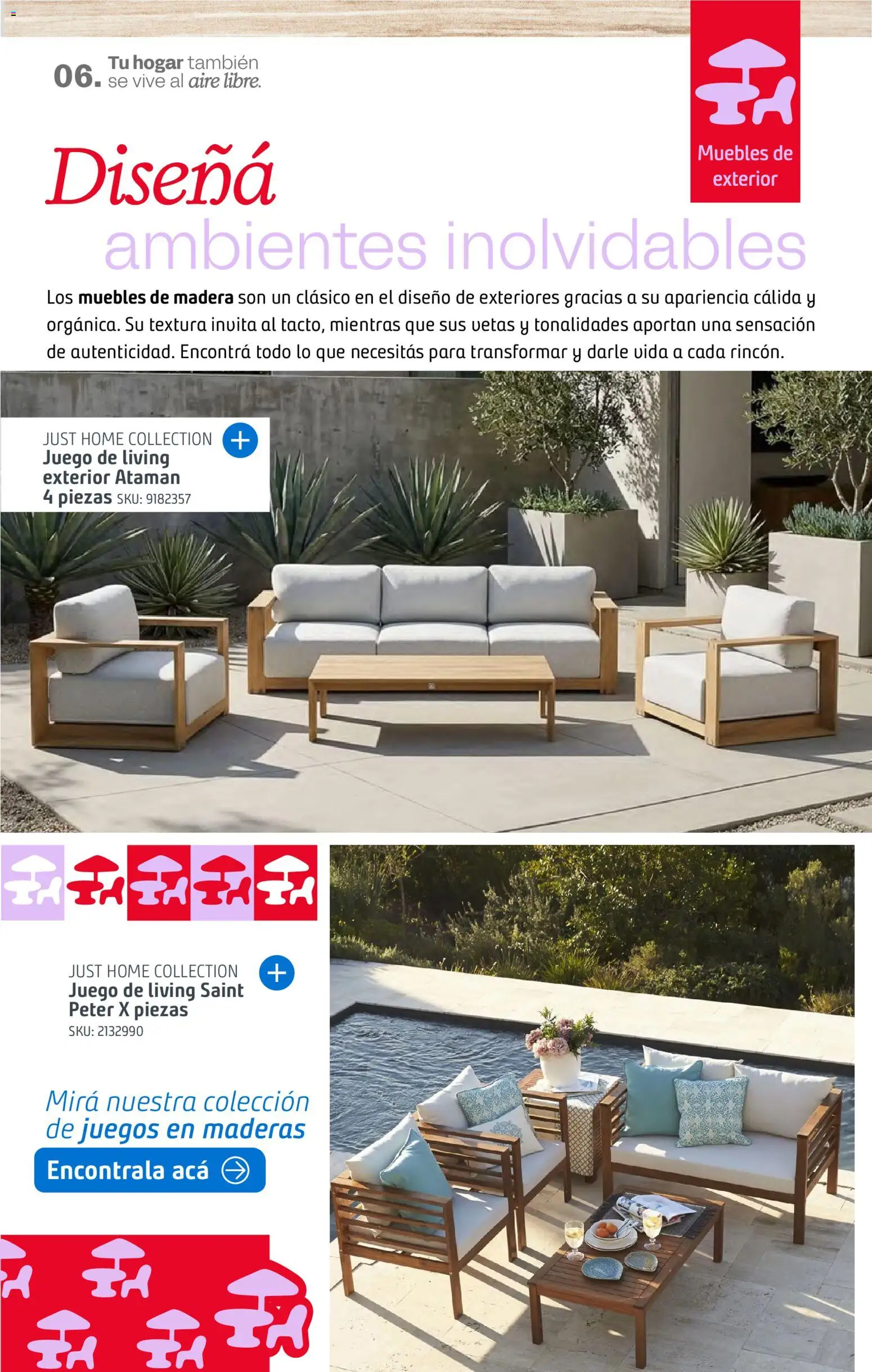 Sodimac - Catálogo Aire Libre │ válido desde el 14/09/2026 | Página: 6 | Productos: Living