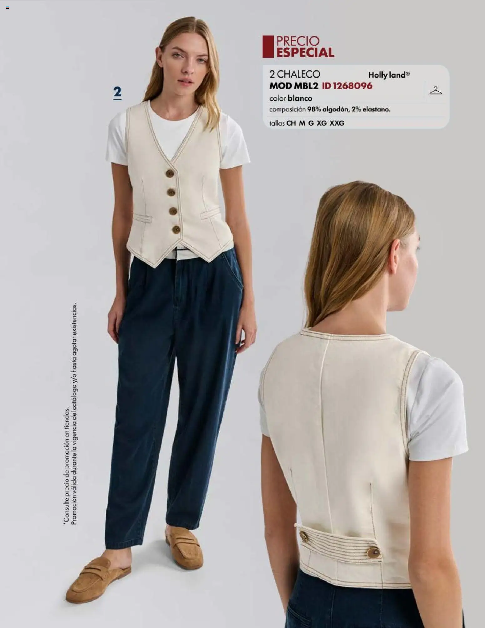 Nuevas ofertas de Price Shoes válidas en toda la República Mexicana desde el 03/08/2026. ¡Encuentra las mejores ofertas en Price Shoes catálogo Jeans! | Página: 167 | Productos: Chaleco