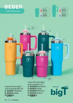 Tupperware catálogo Vitrine 07 - Pré-Visualização do folheto da loja Tupperware, válido de 01/07/2026 | Página: 46 | Produtos: Damasco