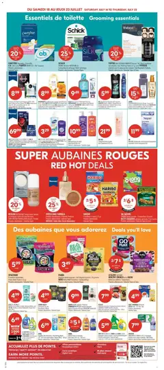 Preview of Pharmaprix weekly flyer / circulaire from shop Pharmaprix valid from Jul 17, 2026 | Page: 6