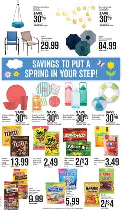 Preview of Mariano's weekly ads valid from 29.04.2026 | Page: 14 | Products: Chocolate, Juice, Water, Fruits