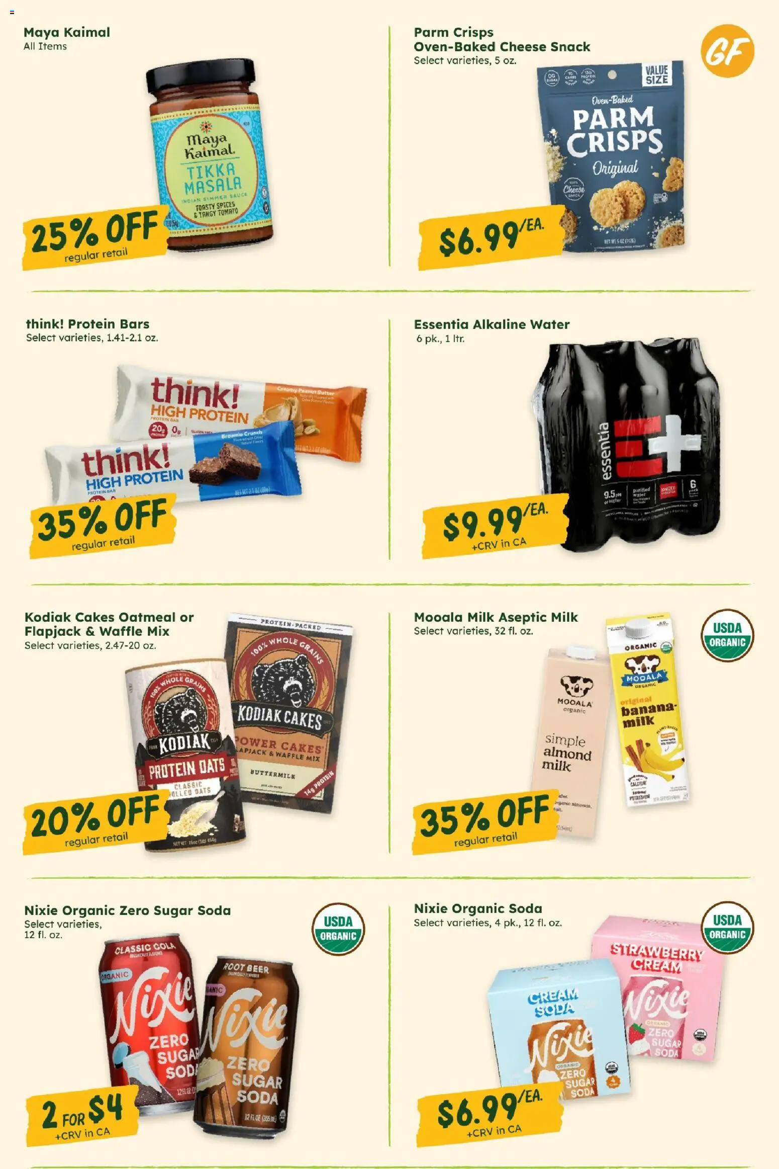 Sprouts Monthly Ad - valid from 07/29/2026 | Page: 15 | Products: Butter, Cheese, Cream, Water