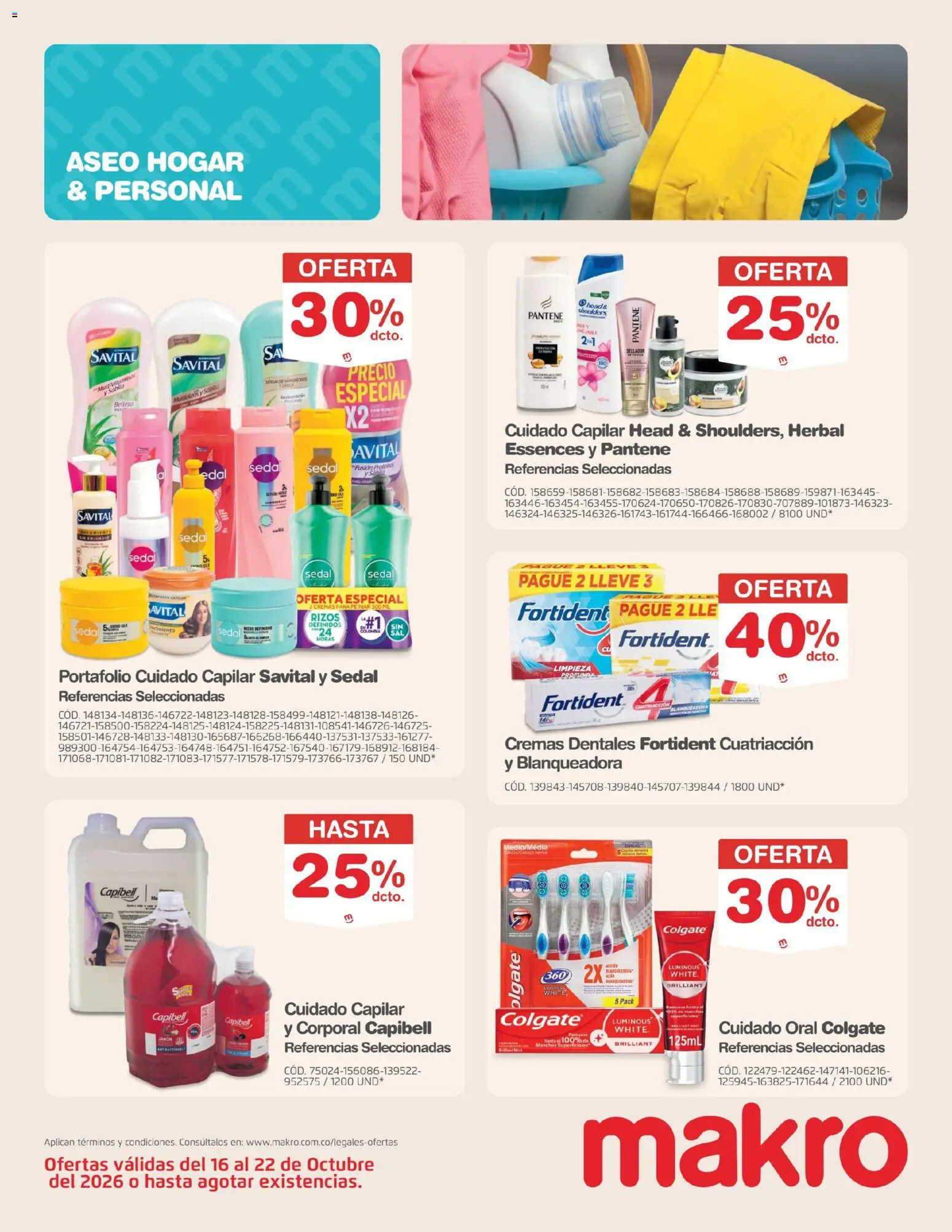 Makro revista - valida desde el 16/10/2026 | Página: 22
