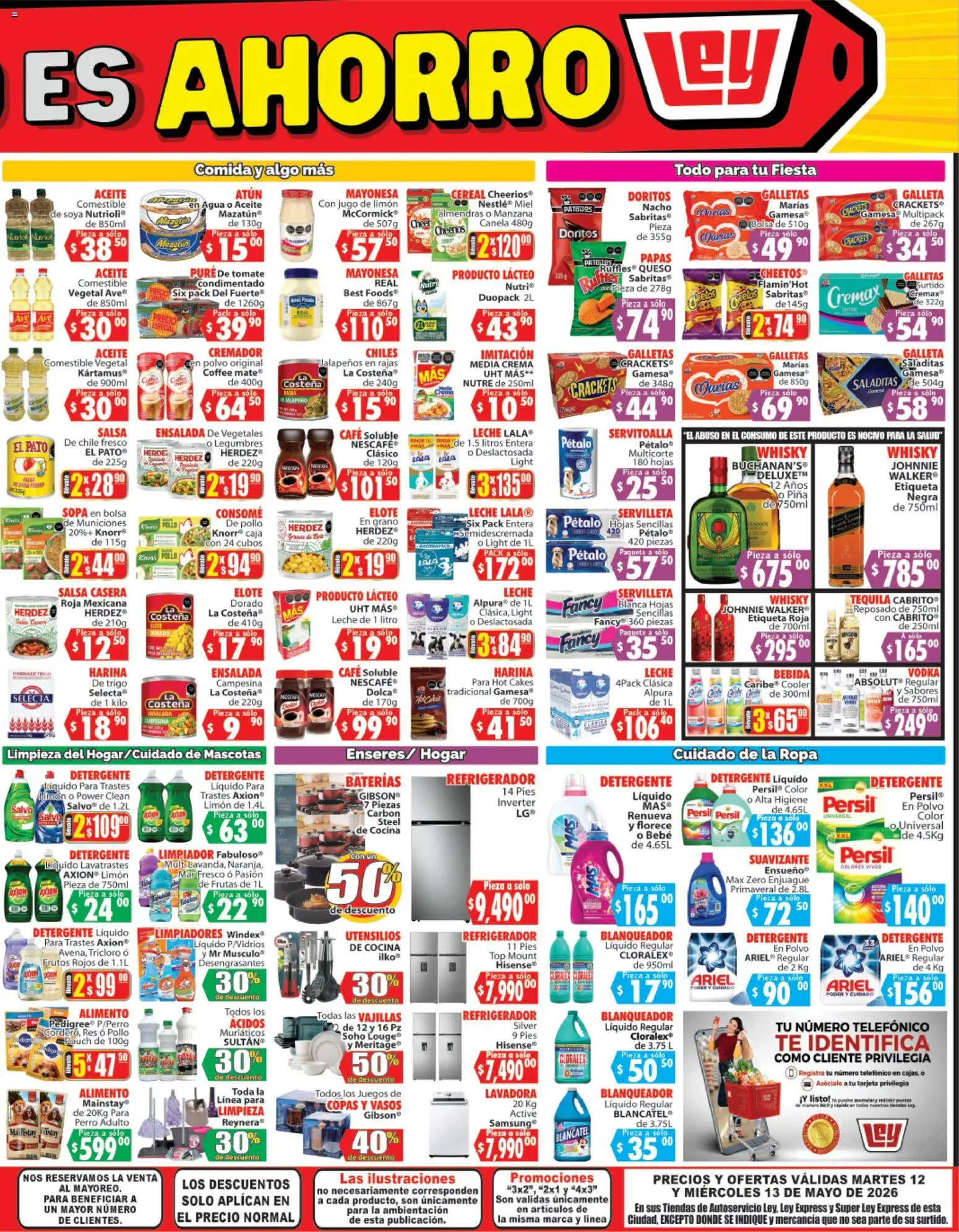 Nuevas ofertas de Casa Ley válidas en toda la República Mexicana desde el 12.05.2026. ¡Encuentra las mejores ofertas en Casa Ley folleto Autoservicio La Paz, BCS! | Página: 4