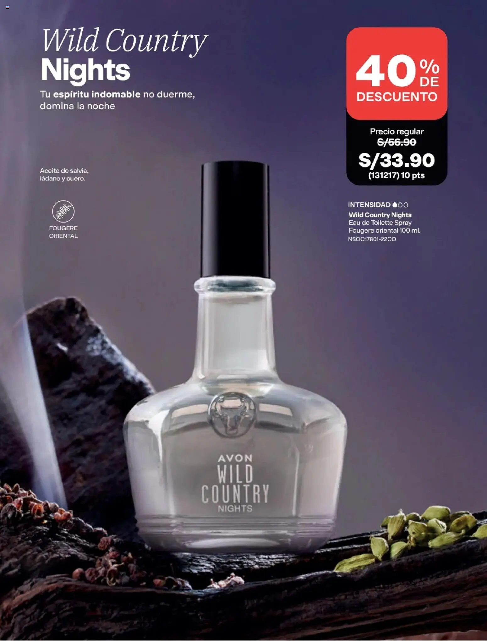 Catálogo Avon válido desde 29/08/2026 | Página: 58 | Productos: Aceite, EAU de Toilette