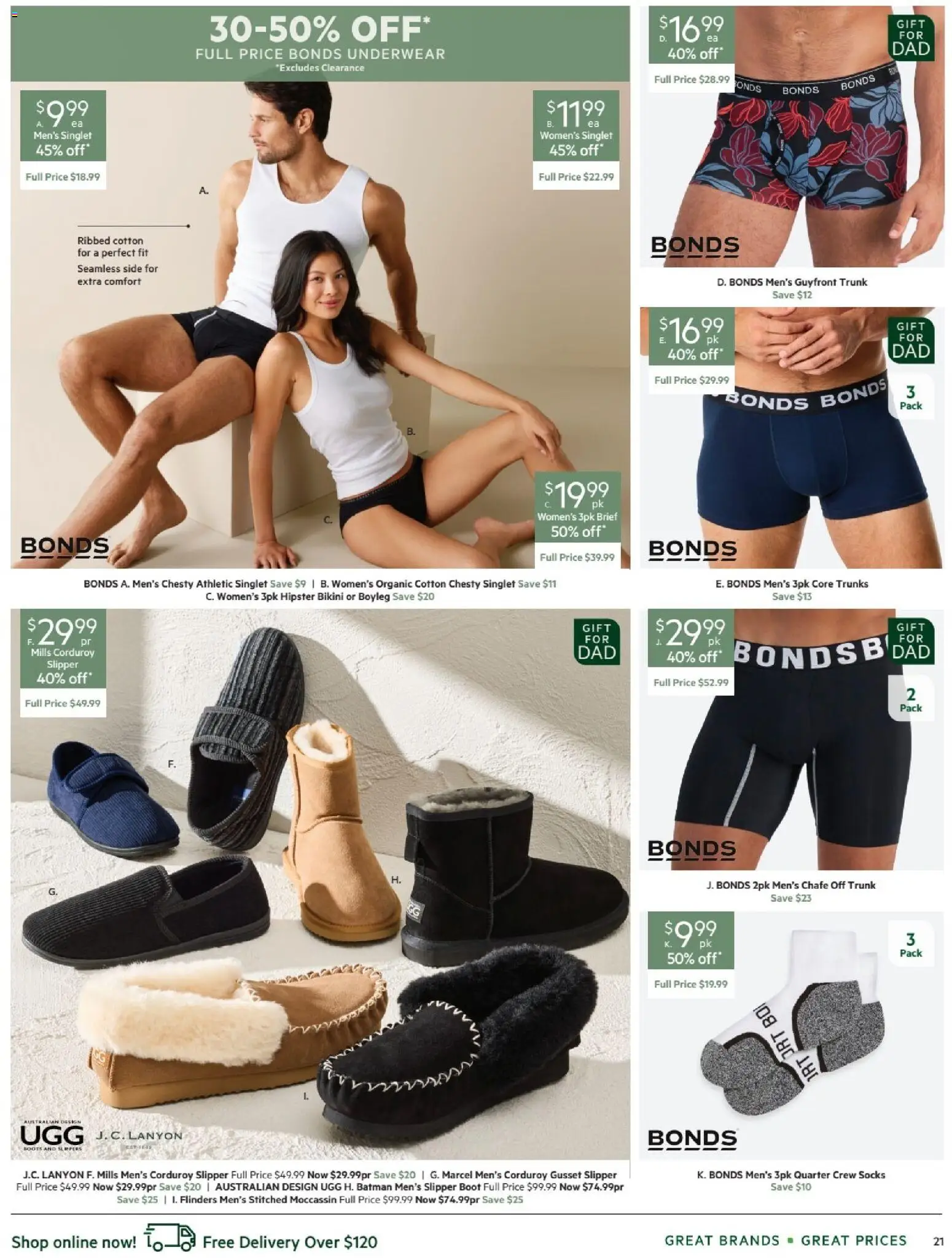 Harris Scarfe catalogue - valid from 20/08/2026 | Page: 21 | Products: Bikini, Singlet, Socks, Trunks