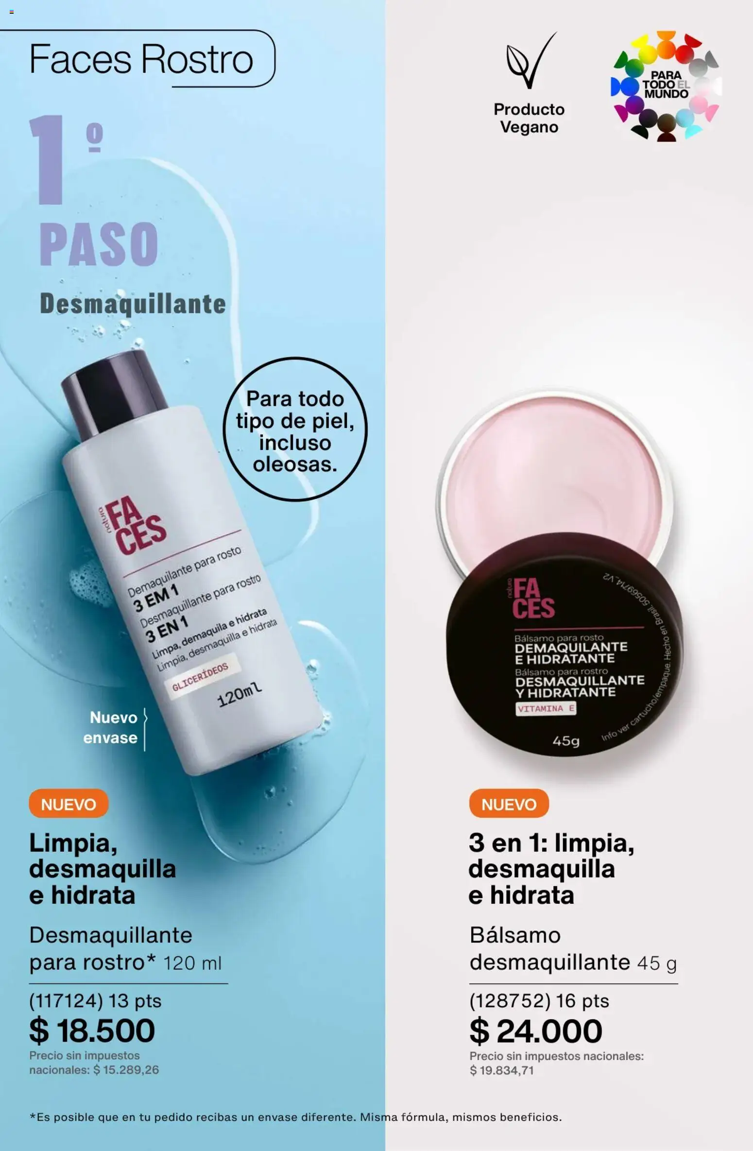 Catálogo Natura Ciclo 3 │ válido desde el 09/02/2026 | Página: 161 | Productos: Desmaquillante, Bálsamo